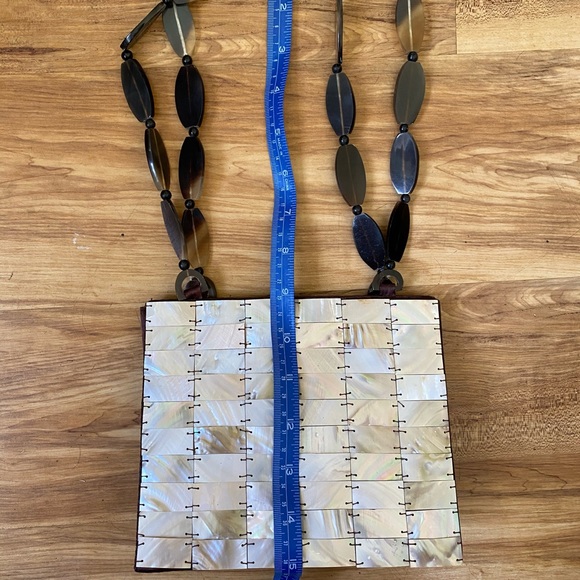 Mad Bags mother of pearl handbag purse - Picture 11 of 16